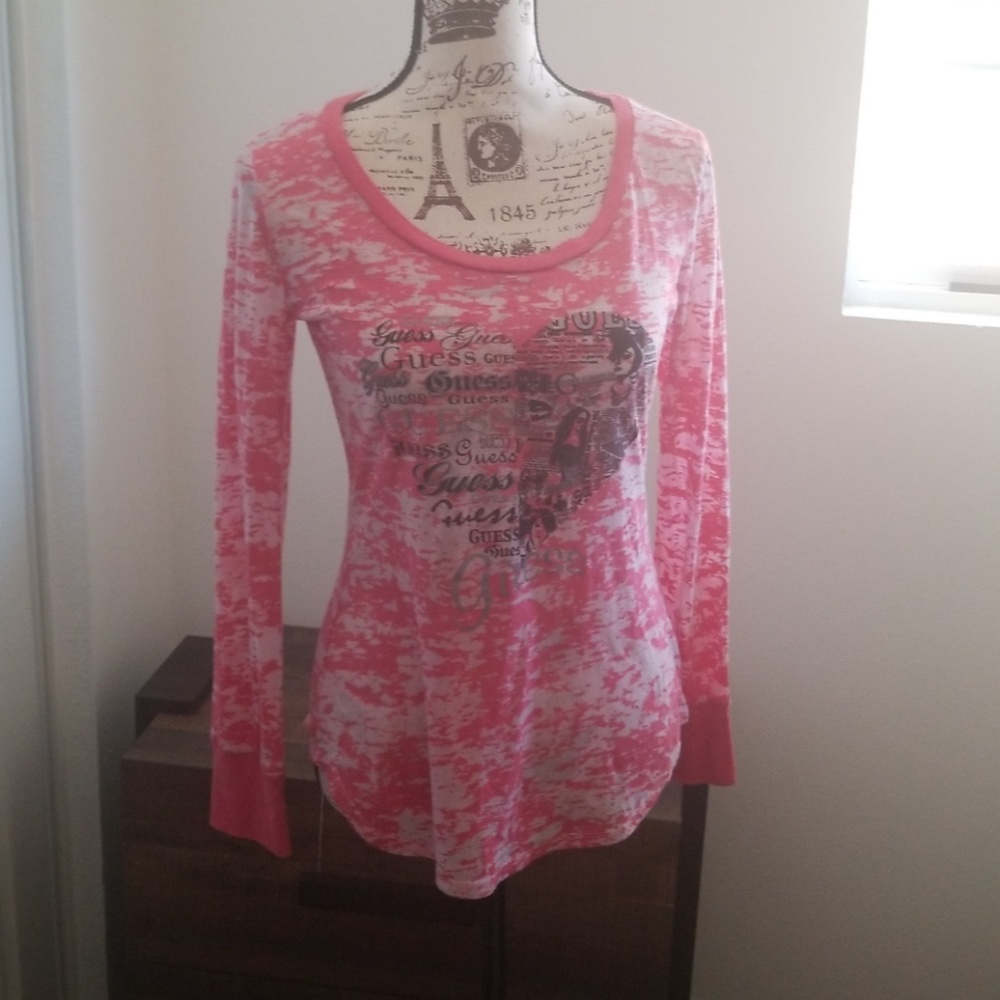 Long sleeve guess shirt